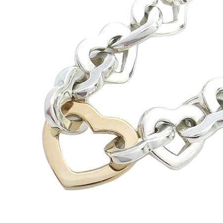 Tiffany(Ƽ�Ĵ�) 18K ��� ���Ʈ + 925 �ǹ� ��Ʈ ü�� ����� �̹���2 - ���̺��� �߰���ǰ