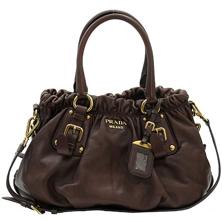 Prada(�����)  BR4259 NOCCIOLO ���� ���� �ΰ� ��� ��Ʈ�� [�б�������] �̹���2 - ���̺��� �߰���ǰ