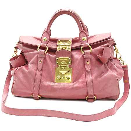 MiuMiu(�̿�̿�) RN0686 ��ũ���� ����ΰ� 2WAY �̹���2 - ���̺��� �߰���ǰ