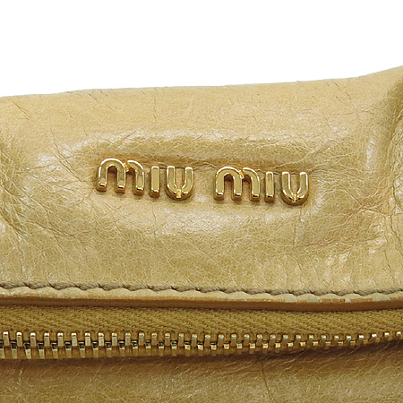 MiuMiu(�̿�̿�) RT0438 VITELLO LUX ���� ��� ���� �ΰ� ��ÿ 2WAY �̹���7 - ���̺��� �߰���ǰ