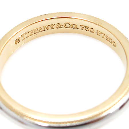 Tiffany(Ƽ�Ĵ�) PT950(�÷�Ƽ��)+18K ��� �޺� �б׷��� 3MM ���� - 16ȣ [��������] �̹���3 - ���̺��� �߰���ǰ