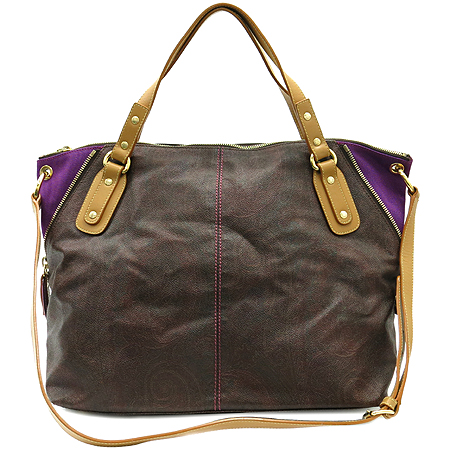 Etro(��Ʈ��) 1B807 ������ ���� PVC ��Ƽ �÷� 2WAY �̹���2 - ���̺��� �߰���ǰ