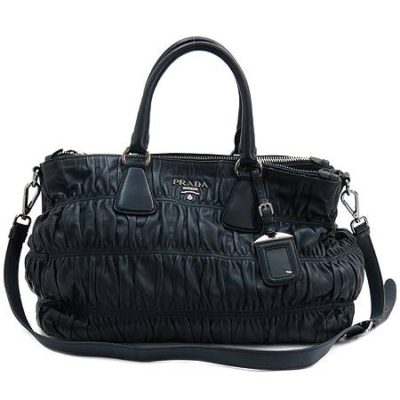 Prada(�����) BL0743 NAPPA GAUFRE BALTICO ���� ������ ��ũ���̺� ����ΰ� 2WAY �̹���2 - ���̺��� �߰���ǰ
