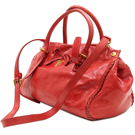 Prada(�����) BN1866 VITELLO SHINE(���ڷ� ����) ���� ���� �ΰ� ��� 2WAY �̹���3 - ���̺��� �߰���ǰ