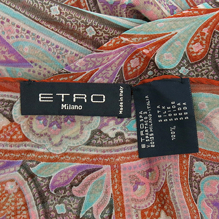Etro(��Ʈ��) 100% ��ũ ������ ��ī�� �̹���5 - ���̺��� �߰���ǰ