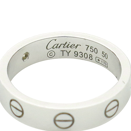 Cartier(��쿡) B4050550 18K ȭ��Ʈ��� 1����Ʈ���̾� �̴� ���긵 ���� -10ȣ �̹���4 - ���̺��� �߰���ǰ