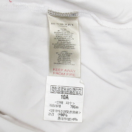 Burberry(������) �Ƶ��� ȭ��Ʈ�÷� ����� ���� Ƽ [�λ꼾�Һ���] �̹���3 - ���̺��� �߰���ǰ