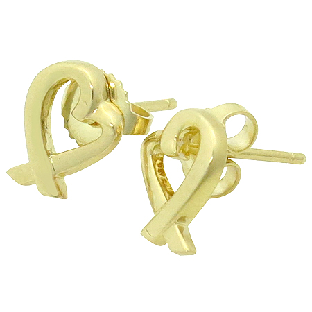 Tiffany(Ƽ�Ĵ�) �ķθ� ��ī�� Y/G 18K(750) ������Ʈ �Ͱ��� �̹���4 - ���̺��� �߰���ǰ