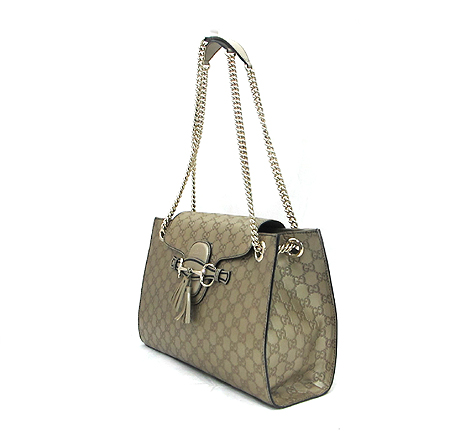 Gucci(����) 295403 GG �ΰ� �ø� ���� emily ü�� ����� [�д����] �̹���3 - ���̺��� �߰���ǰ