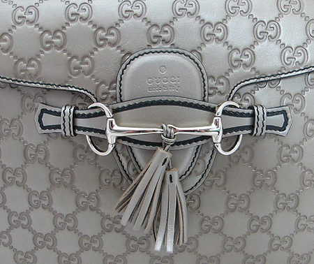 Gucci(����) 295403 GG �ΰ� �ø� ���� emily ü�� ����� [�д����] �̹���4 - ���̺��� �߰���ǰ