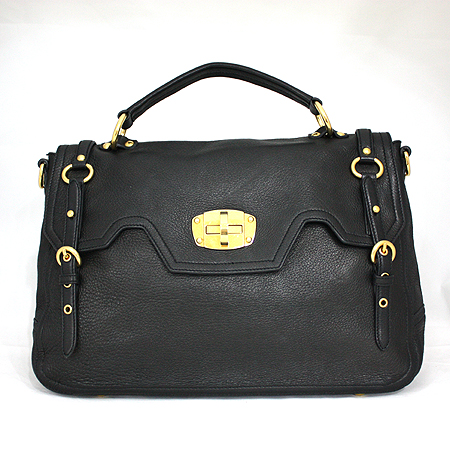 MiuMiu(�̿�̿�) RN0633 CERVO(�罿����) NERO ���� ���� ����ΰ� �� ��� 2WAY [��������] �̹���2 - ���̺��� �߰���ǰ