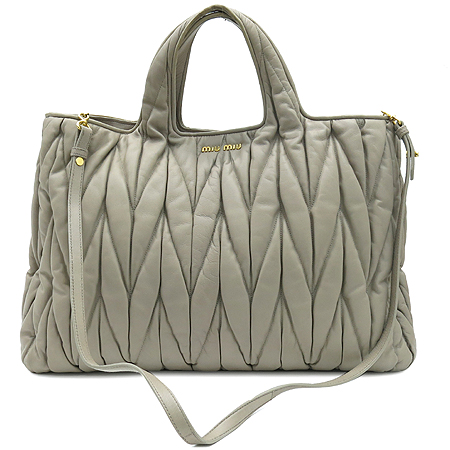 MiuMiu(�̿�̿�) RN0649 MATELASSE (��Ʈ���) ���� ��Ʈ�� + ��� ��Ʈ�� �̹���2 - ���̺��� �߰���ǰ