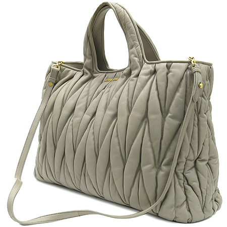 MiuMiu(�̿�̿�) RN0649 MATELASSE (��Ʈ���) ���� ��Ʈ�� + ��� ��Ʈ�� �̹���3 - ���̺��� �߰���ǰ