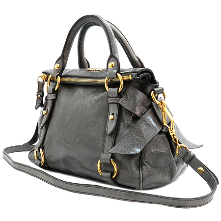 MiuMiu(�̿�̿�) RT0438 VITELLO LUX ���� ��� ���� �ΰ� ��ÿ 2WAY [�б�������] �̹���3 - ���̺��� �߰���ǰ