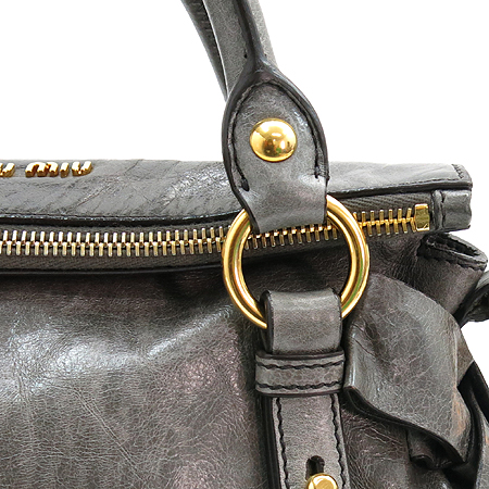 MiuMiu(�̿�̿�) RT0438 VITELLO LUX ���� ��� ���� �ΰ� ��ÿ 2WAY [�б�������] �̹���4 - ���̺��� �߰���ǰ