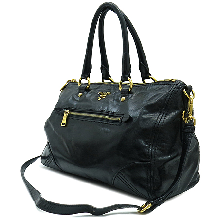 Prada(�����) BL0727 ��� ��Ż �ΰ� VITELLO SHINE (�۾��� ����) ���� ���� ��Ʈ�� + �����Ʈ�� �̹���3 - ���̺��� �߰���ǰ