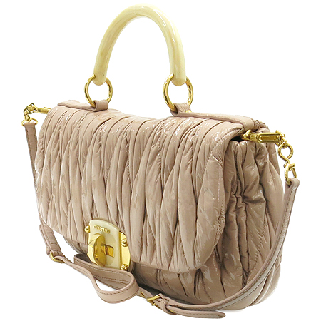 MiuMiu(�̿�̿�) RN0780 ������ ���̴�Ʈ ���� ����  ��Ŭ ��� ��Ʈ �� ũ�ν� 2WAY �̹���3 - ���̺��� �߰���ǰ