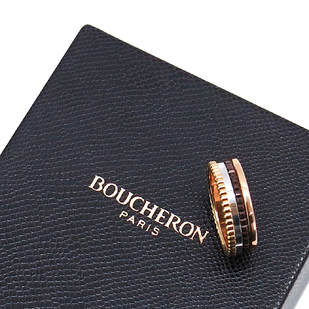 BOUCHERON (�ν���) 18K 3���÷� QUATRE CLASSIQUE SMALL RING (��Ʈ�� ������) ���� �̹���2 - ���̺��� �߰���ǰ