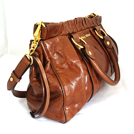 MiuMiu(�̿�̿�) RT0383 VITERLLO LUX ���� ��Ŭ ���� 2WAY [�ϻ����] �̹���3 - ���̺��� �߰���ǰ