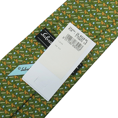 Ferragamo(��󰡸�) 100% ��ũ 35 8310 ��Ÿ�� �̹���3 - ���̺��� �߰���ǰ