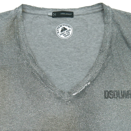 DSQUARED2(�������2) ��Ż�� �׷����÷� V�� ���� Ƽ �̹���2 - ���̺��� �߰���ǰ