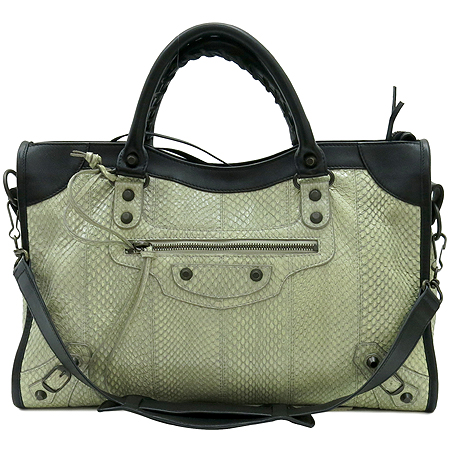 Balenciaga(�߷��þư�) 115748 Ŭ���� PYTHON ��ܹ� �������� ȥ�� 2WAY �̹���2 - ���̺��� �߰���ǰ