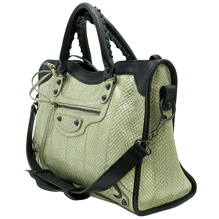 Balenciaga(�߷��þư�) 115748 Ŭ���� PYTHON ��ܹ� �������� ȥ�� 2WAY �̹���3 - ���̺��� �߰���ǰ