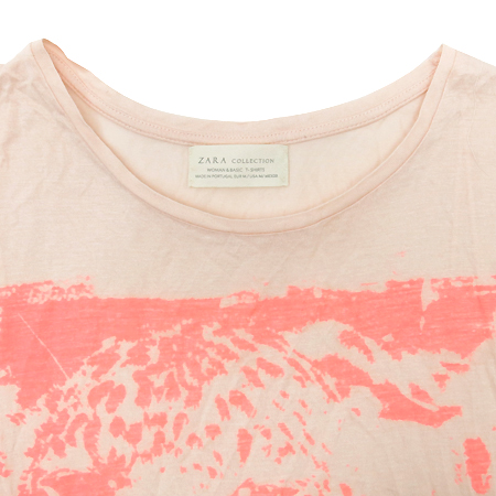 ZARA(�ڶ�) ��ũ�÷� �μҸ� Ƽ �̹���2 - ���̺��� �߰���ǰ