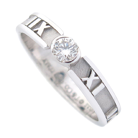 Tiffany(Ƽ�Ĵ�) 18K ȭ��Ʈ ��� ��Ʋ�� 1����Ʈ ����-10ȣ [���빮��] �̹���2 - ���̺��� �߰���ǰ