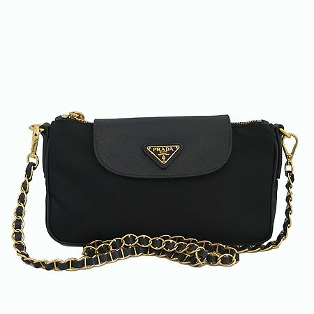 Prada(�����) BT0779 TESSUTO SAFFIAN NERO(�׽��� ���Ǿ�) �̴� ����ü�� ����� [�ϻ����] �̹���2 - ���̺��� �߰���ǰ