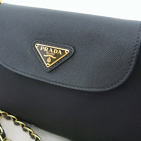 Prada(�����) BT0779 TESSUTO SAFFIAN NERO(�׽��� ���Ǿ�) �̴� ����ü�� ����� [�ϻ����] �̹���4 - ���̺��� �߰���ǰ
