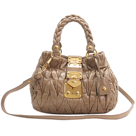 MiuMiu(�̿�̿�) RN0473 MATELASSE LUX (��Ʈ��� ����) �ε���ũ ���� 2WAY [�б�������] �̹���2 - ���̺��� �߰���ǰ