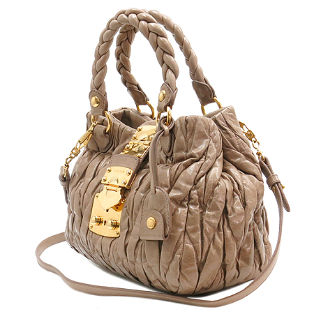 MiuMiu(�̿�̿�) RN0473 MATELASSE LUX (��Ʈ��� ����) �ε���ũ ���� 2WAY [�б�������] �̹���3 - ���̺��� �߰���ǰ