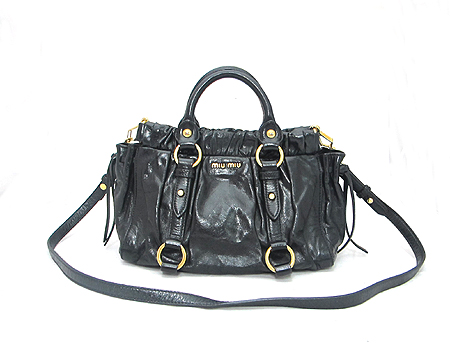 MiuMiu(�̿�̿�) RN0647 BAULETTO A VITELLO LUX ���� 2WAY [�д����] �̹���2 - ���̺��� �߰���ǰ