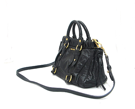 MiuMiu(�̿�̿�) RN0647 BAULETTO A VITELLO LUX ���� 2WAY [�д����] �̹���3 - ���̺��� �߰���ǰ