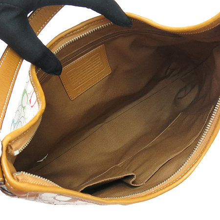 Coach(��ġ) F15138 ��Ƽ �ñ׳�ó PVC ���� ���� Ʈ���� 2WAY [��õ��] �̹���5 - ���̺��� �߰���ǰ