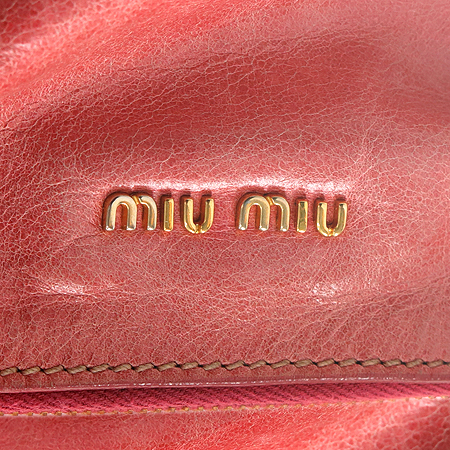 MiuMiu(�̿�̿�) RT0365 VITELLO LUX ���� ��� ���� �ΰ� ��ÿ 2-WAY �̹���3 - ���̺��� �߰���ǰ