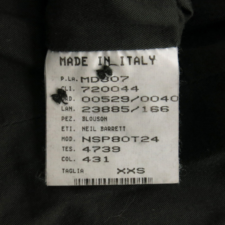 NEIL BARRETT(�ҹٷ�) �����÷� ���� �̹���6 - ���̺��� �߰���ǰ