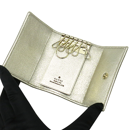 Gucci(����) 162770 GG �ΰ� �ڰ��� ���� ��� 6Ȧ�� Ű���̽� �̹���4 - ���̺��� �߰���ǰ
