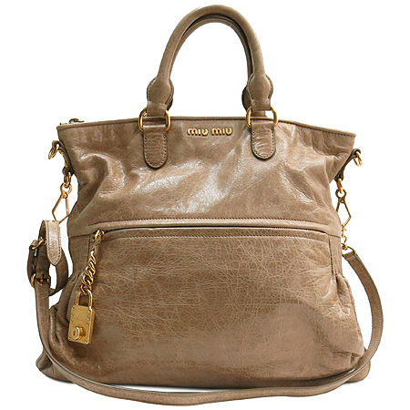 MiuMiu(�̿�̿�) RN0516 ���� �ΰ� �е�� ��� ������ ���� ��Ʈ�� + �����Ʈ�� �̹���2 - ���̺��� �߰���ǰ