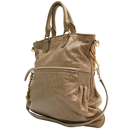 MiuMiu(�̿�̿�) RN0516 ���� �ΰ� �е�� ��� ������ ���� ��Ʈ�� + �����Ʈ�� �̹���3 - ���̺��� �߰���ǰ