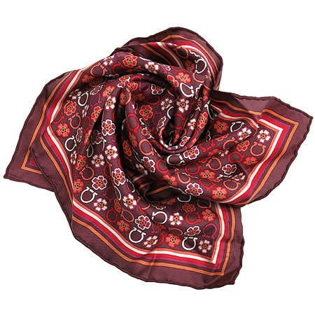 Ferragamo(��󰡸�) 100% ��ũ �ڶ� ��ī�� �̹���2 - ���̺��� �߰���ǰ