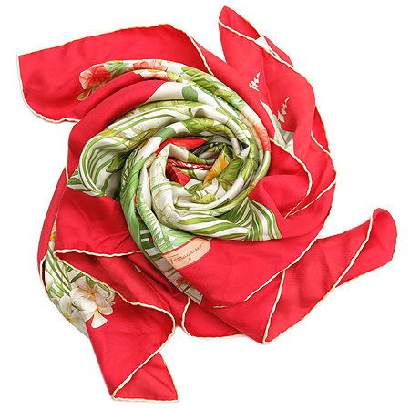 Ferragamo(��󰡸�) 100% ��ũ ��ī�� �̹���2 - ���̺��� �߰���ǰ