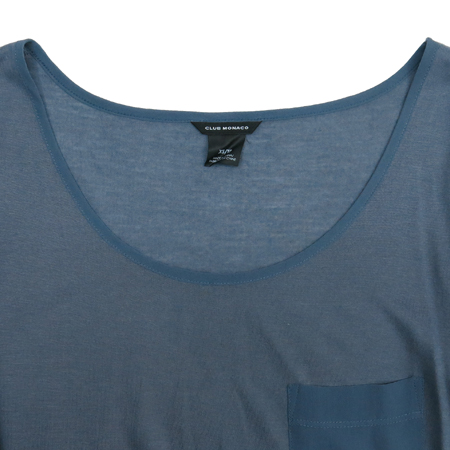 CLUB MONACO(Ŭ������) ��ũ���̺��÷� ���� Ƽ (���:��ũ100) �̹���2 - ���̺��� �߰���ǰ