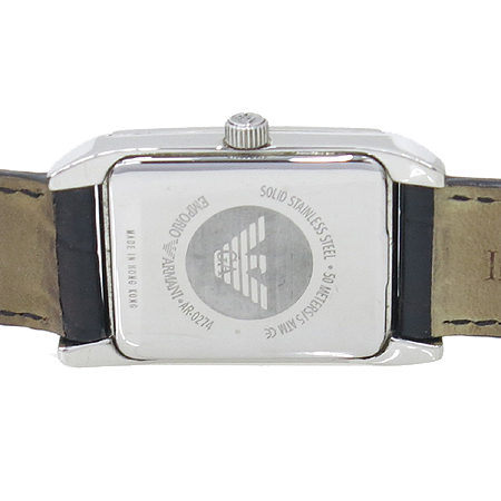 Armani(�Ƹ�����) AR0274 �簢 ���� ���׹�� �ð� �̹���4 - ���̺��� �߰���ǰ