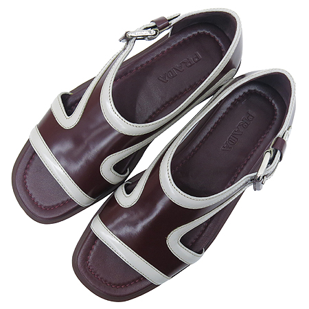 Prada(�����) 1X077E SPAZZOLATO BICO ����Ʈ�׷��� ȥ�� ���÷��� ������ ��������� [���빮��] �̹���6 - ���̺��� �߰���ǰ