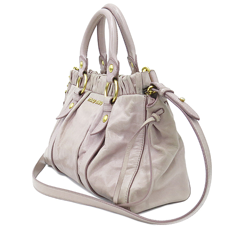 MiuMiu(�̿�̿�) RT0383 VITERLLO LUX �ε� ��ũ �÷� 2WAY �̹���2 - ���̺��� �߰���ǰ