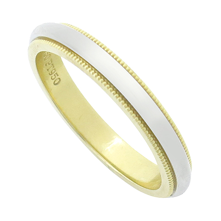 Tiffany(Ƽ�Ĵ�) PT950(�÷�Ƽ��)+18K ��� �޺� �б׷��� 3MM ���� �̹���3 - ���̺��� �߰���ǰ