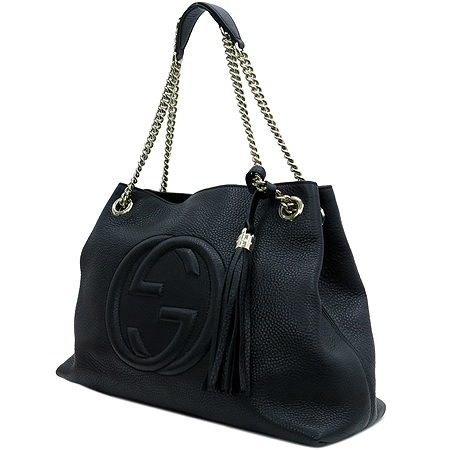 Gucci(����) 308982 �������� �ΰ� ��Ƽġ SOHO(��ȣ) �½���� ���� ü�� ����� �̹���3 - ���̺��� �߰���ǰ