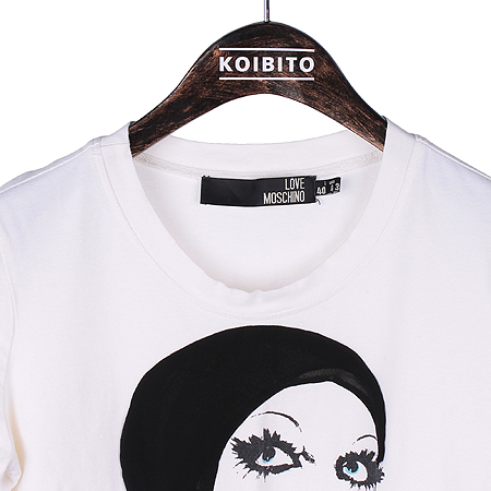 Moschino(��Ű��) ȭ��Ʈ�÷� ������ ���� Ƽ [���빮��] �̹���2 - ���̺��� �߰���ǰ